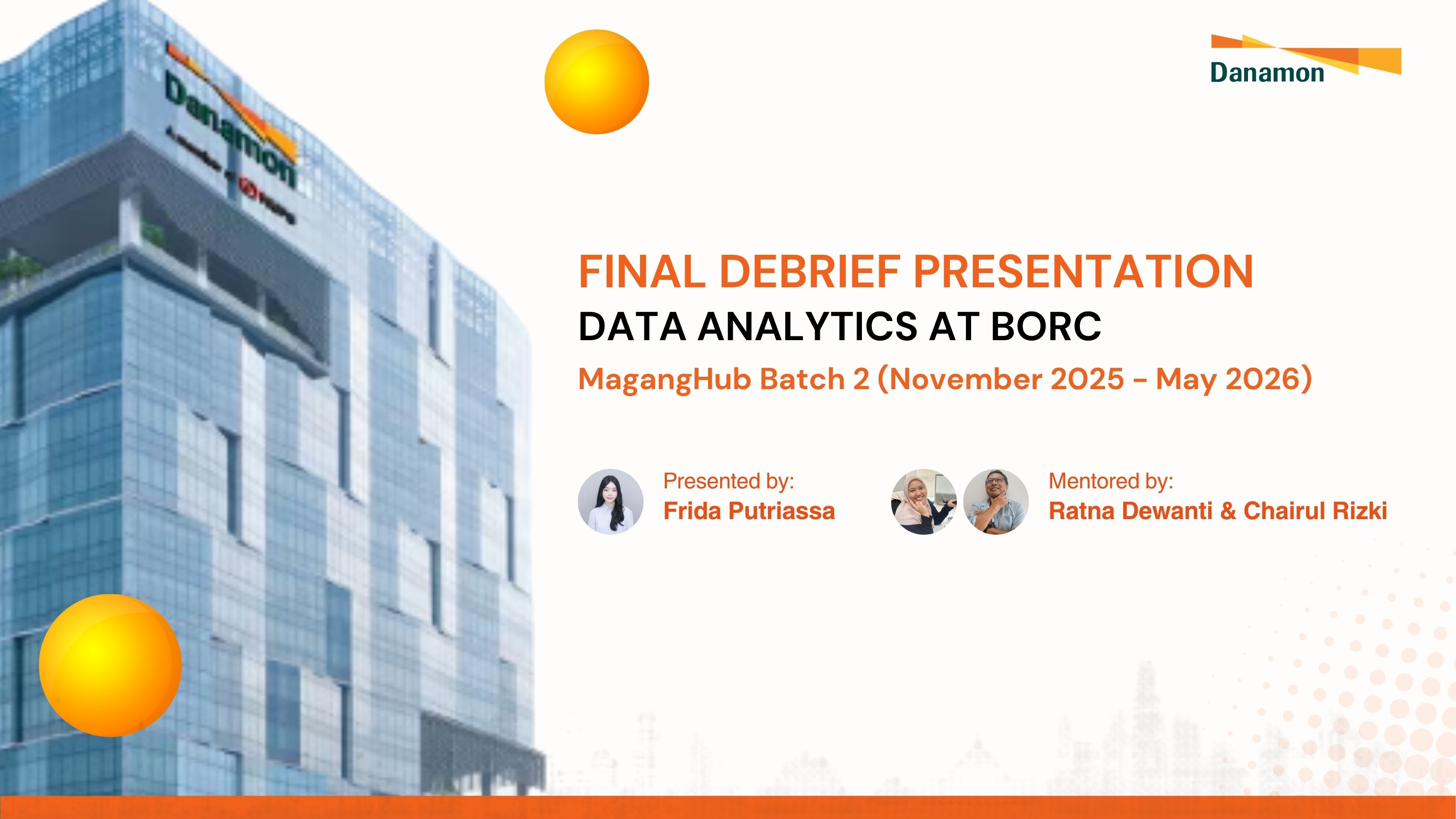 Final Debrief INSPIRE MagangHub Batch 2 - Internship Report